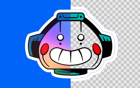 Hur du skapar ett holografiskt klistermärke