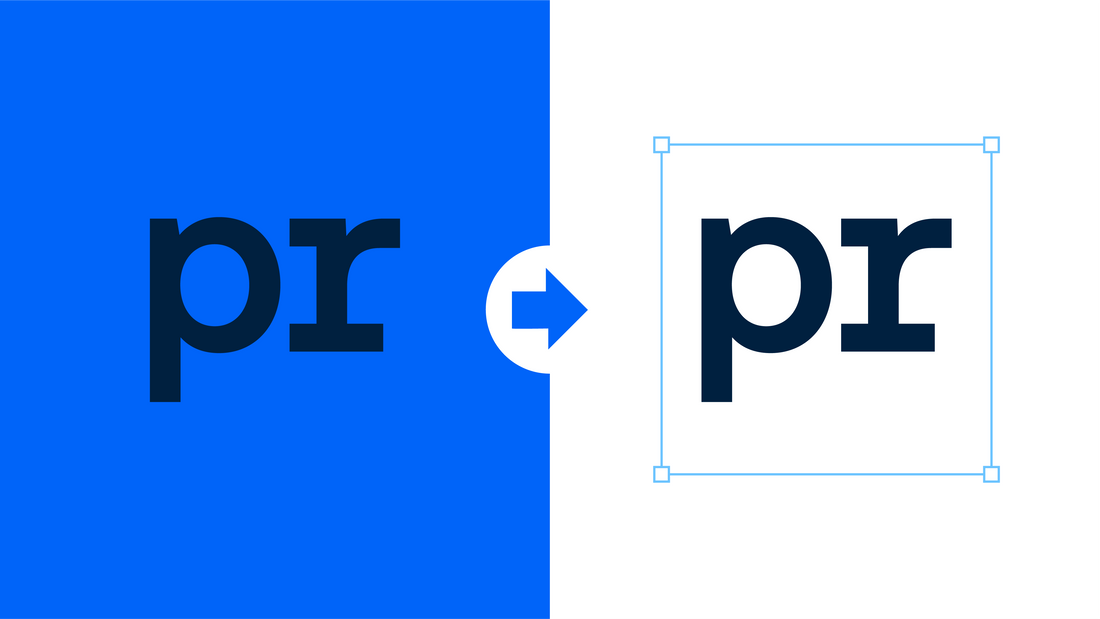 Så tar du bort bakgrunden från din logotyp