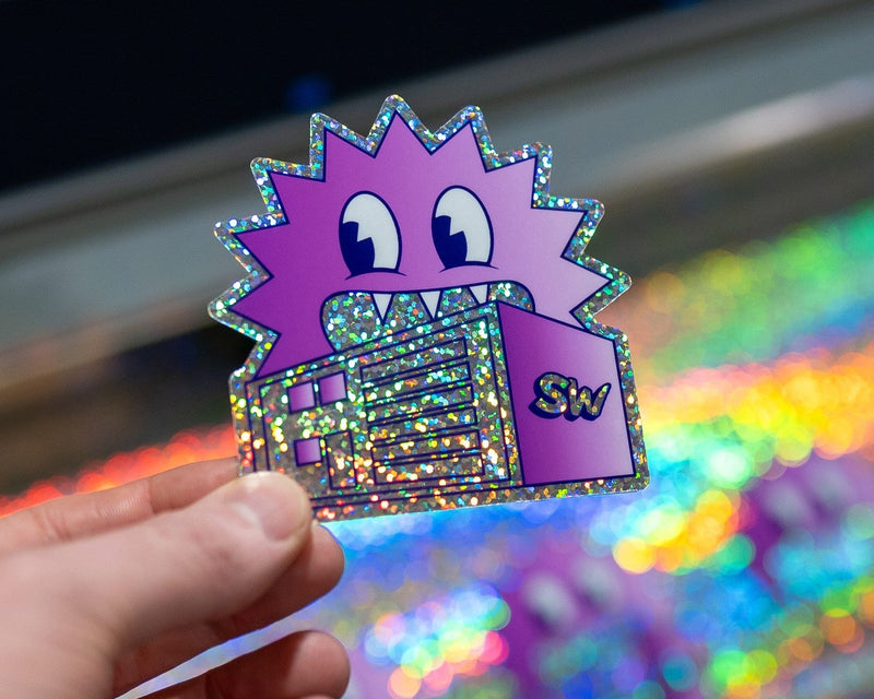 Glitter klistermärken