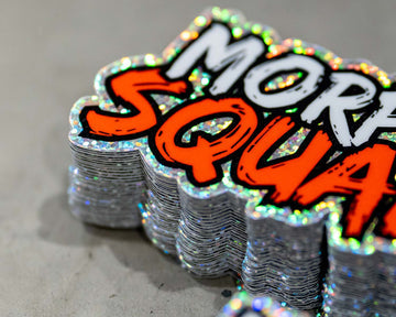 Glitter klistermärken