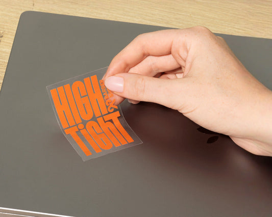 Transparenta klistermärken