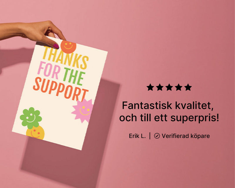 Tackkort