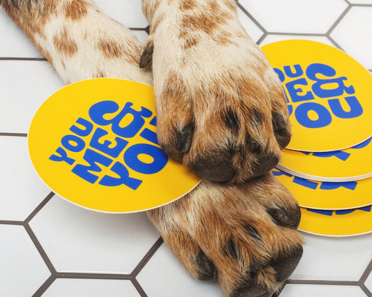 Runda klistermärken