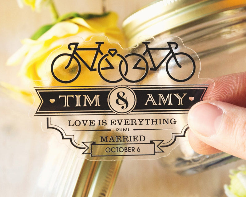 Transparenta etiketter