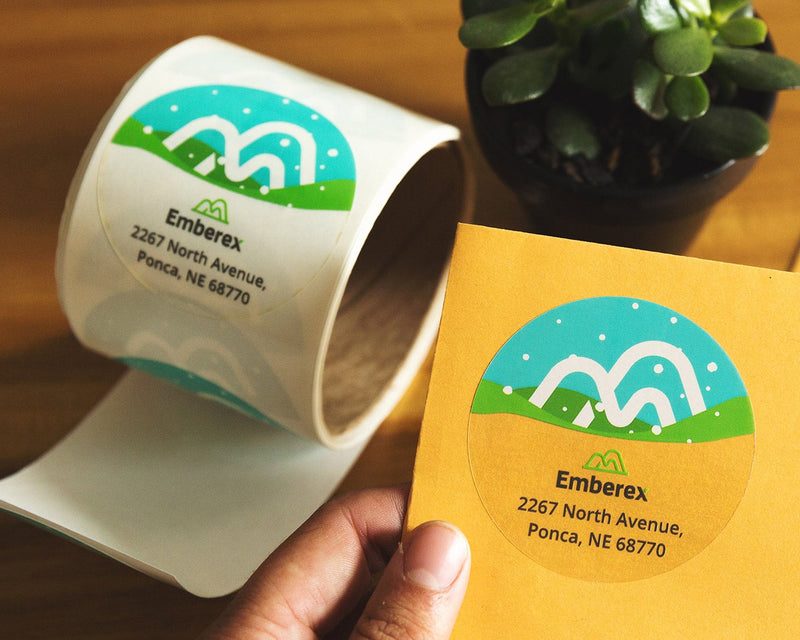 Transparenta etiketter