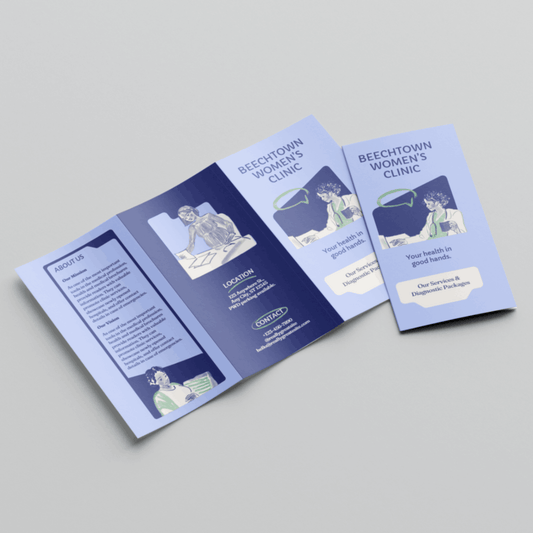 Tri-Fold Broschyr