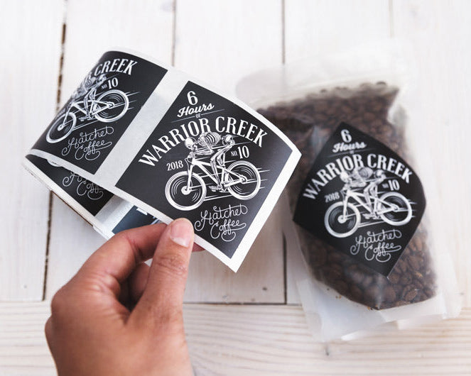 Professionella etiketter för livsmedel, kosmetik och handgjorda produkter